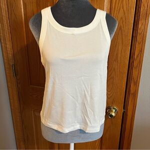 Mini Rib Cropped Halter Tank Top  Gap NWT